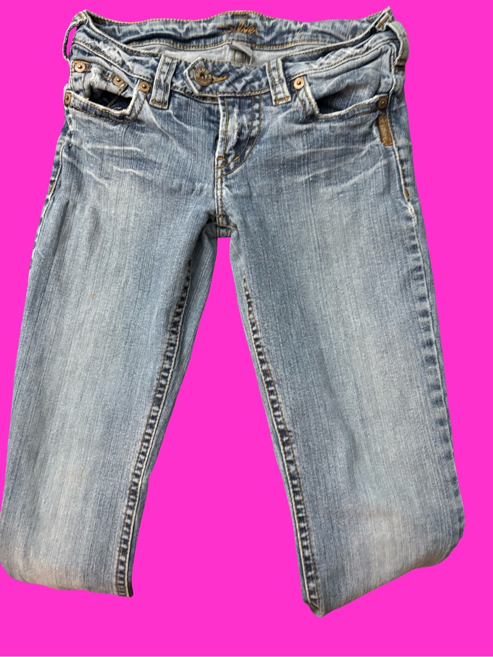 Silver Jeans Light Blue Bootcut Jeans 27 x 31